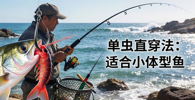 海钓红虫饵料怎么挂钩_红虫海钓技巧_海钓用红虫饵鱼钩怎么选择