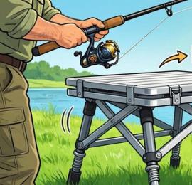 钓台折叠技巧速成：野钓达人教你三步搞定